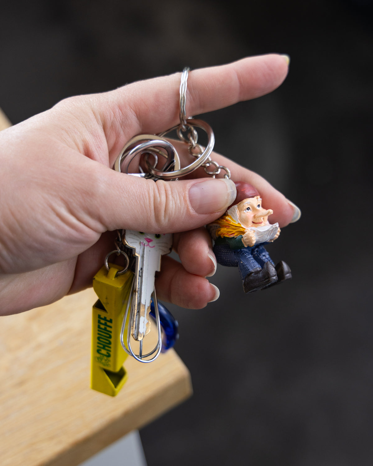 Chouffe Gnome Keychain